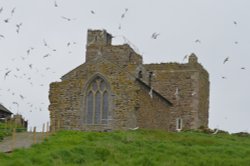 Chapel of St Cuthbert, Inner Farne Wallpaper