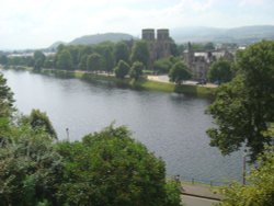 The River Ness from Castle Hill Wallpaper