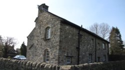 House next to Sawley Abbey Wallpaper