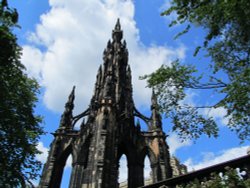 The Scott Monument Wallpaper