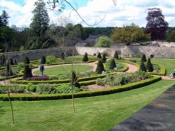 Abeergalsney, Llangathen ; Walled Garden Wallpaper