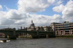 St Pauls from the river