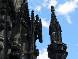 The Scott Monument Wallpaper