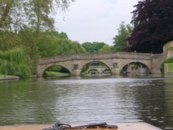 Clare Bridge, The Backs, Cambridge Wallpaper