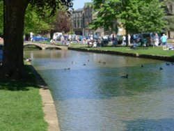 River Windrush, Bourton on the Water Wallpaper