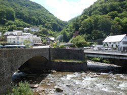 Lynton and Lynmouth, June 2009 Wallpaper