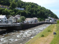 Lynton and Lynmouth, June 2009 Wallpaper