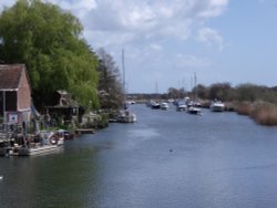 The River Frome at Wareham Wallpaper