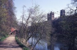 Durham Cathedral and the River Wear Wallpaper