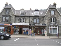 Shops at Betws-y-Coed Wallpaper