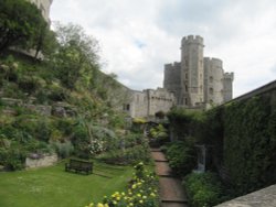 Moat Garden, Windsor Castle Wallpaper