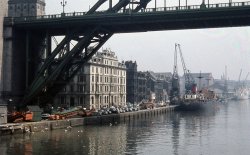 Newcastle Quay in the 1960's Wallpaper