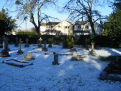 Up Hatherley Parish Church Cemetery Wallpaper