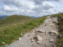 Footpath to Meall Beag Wallpaper