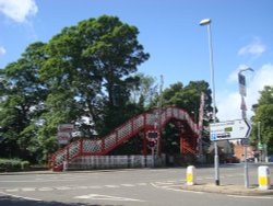 Level crossing by Oakham Station Wallpaper