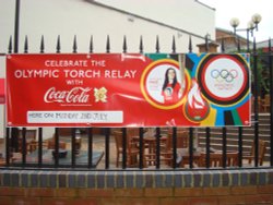 Olympic Torch relay in Coventry Wallpaper