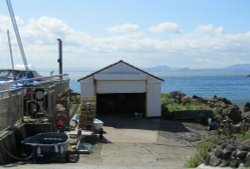 Boat-shed Wallpaper