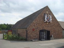 The Tithe Barn Wallpaper