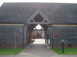 The Tithe Barn Wallpaper