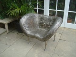 Unusual armchair Wallpaper