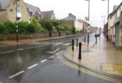 Irthlingborough during a storm Wallpaper