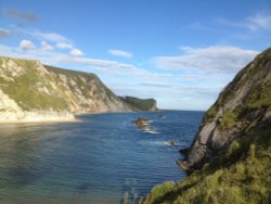 A Cove near Durdle Door, Dorset Wallpaper