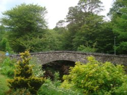 The Coe Bridge from Upper Carnoch Wallpaper