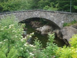 The Coe Bridge from Upper Carnoch Wallpaper