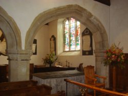 Interior of St Peter's Church Wallpaper