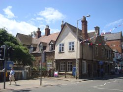 High Street, the Flore's House Wallpaper