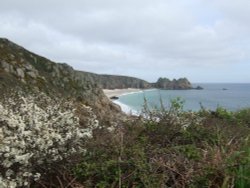 Pedn Vounder Beach, Cornwall Wallpaper