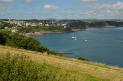 Mevagissey from the SW Coast Path Wallpaper