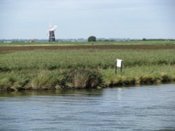 View across the River Waveney at Burgh Castle Wallpaper