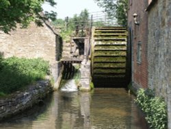 Lower Slaughter-Old Water Mill Wallpaper