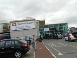 Banbury, the railway station Wallpaper