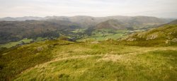 Northern fells Grasmere Wallpaper