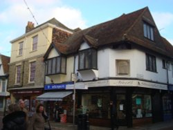 High Street, site of Black Friars Gate Wallpaper