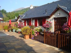 A cottage at Luss Wallpaper