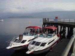 Luss Pier Wallpaper