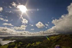 Coniston Fells from Todd Crag Wallpaper