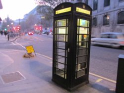 Telephone Box Wallpaper