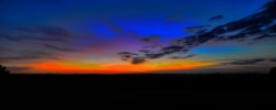 Sunset view from Breedon Hill Wallpaper