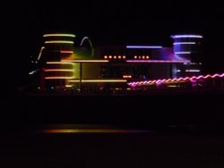 Western Super Mare pier at night Wallpaper