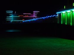 Western Super Mare pier at night Wallpaper