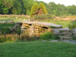 Stone bridge, Dartmoor National Park Wallpaper