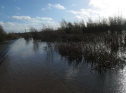 Irthlingborough floods Wallpaper