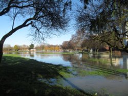 Wellingborough floods Wallpaper