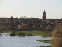 Irthlingborough floods Wallpaper