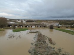 Irthlingborough floods Wallpaper