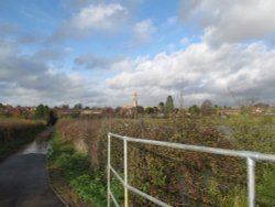 Irthlingborough floods Wallpaper